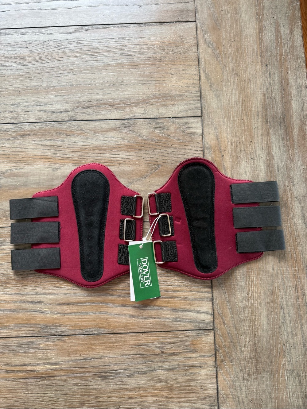 Dover Saddlery Burgundy All Purpose Galloping Boots - Medium